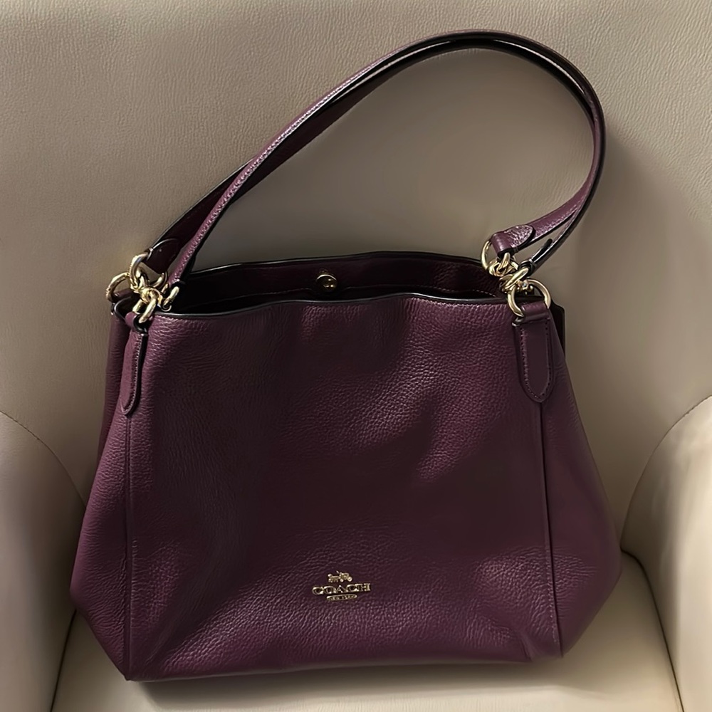 Coach Plum color Purse